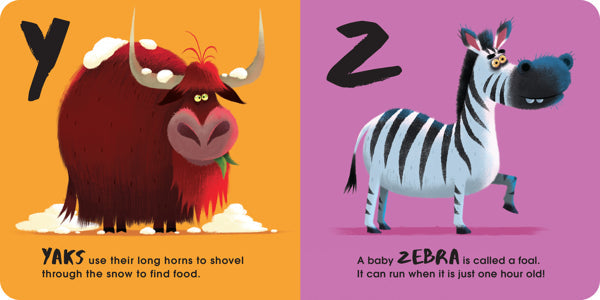 Animal ABC Board Book