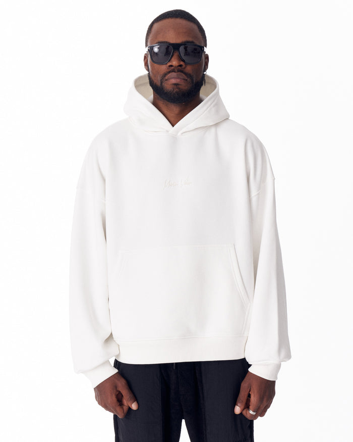 Back Embroidery Oversized White Hoodie (8)