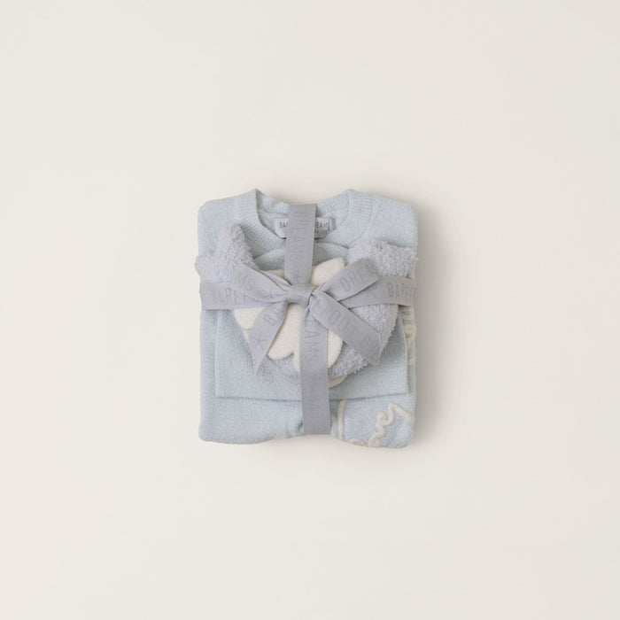 Barefoot Dreams CozyChic Ultra Lite Covered in Prayer Baby Love Dove Set