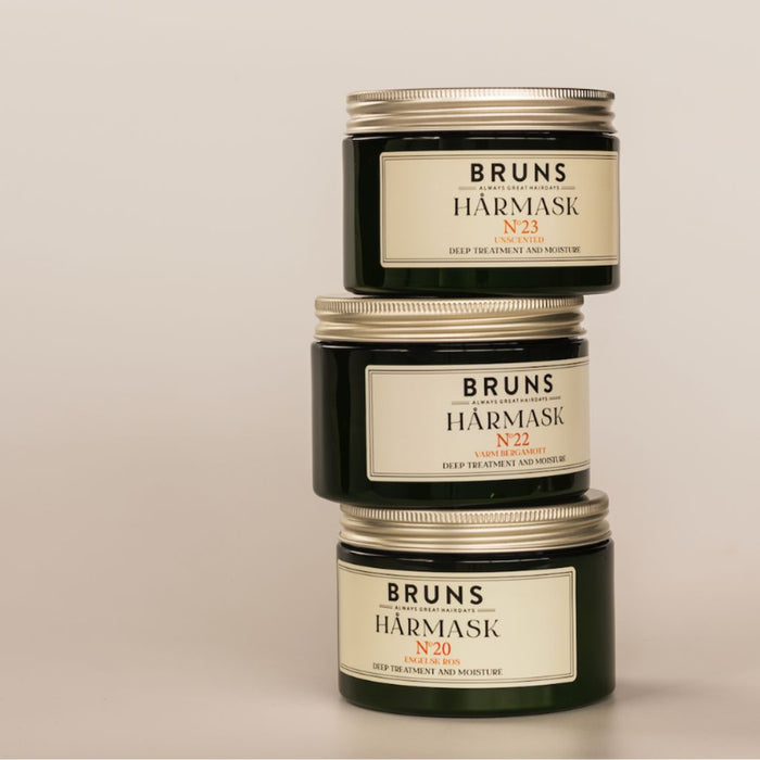 BRUNS Products Nr20 English Rose Hårmask Ruusu Hiusnaamio 350ml
