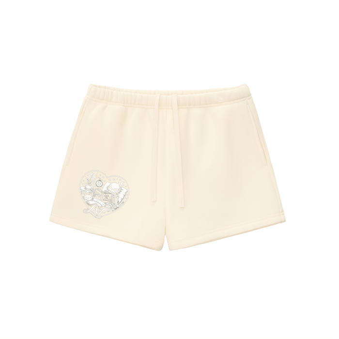 B.T.H Essential Fleece Drawstring Sweatshorts