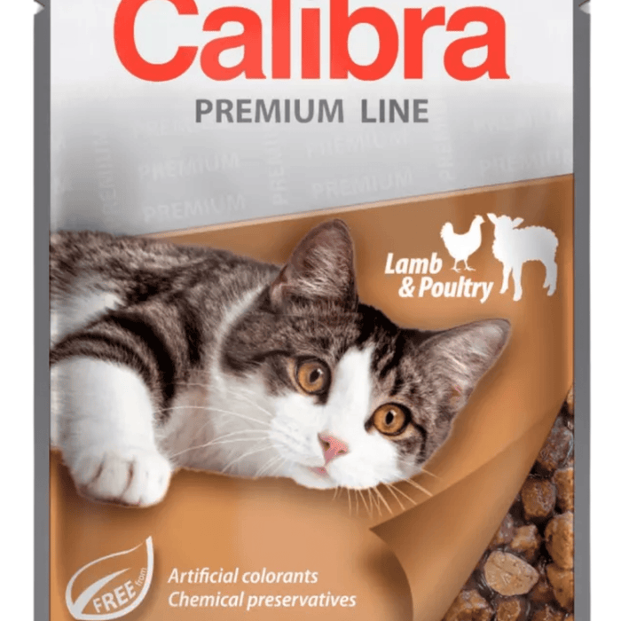 Calibra Premium Pouches | Adult Cat | Lamb & Poultry Zoom