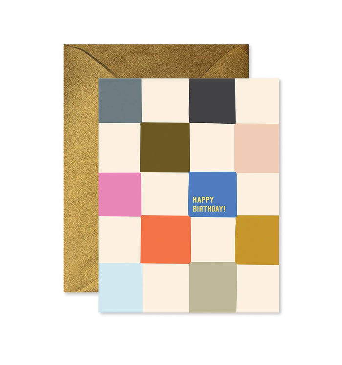 Checkerboard Birthday - Olita Gifts & Goods
