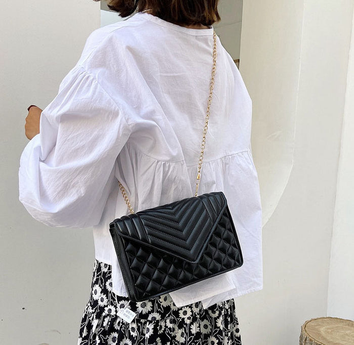 CL1010 - Striped Plain Women's Messenger Bag