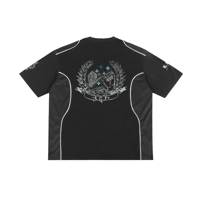 Contrast Piped Panel T-Shirt