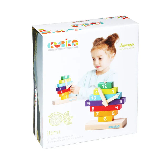Cubika Wooden Clock Kit