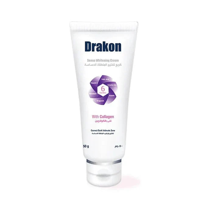 Drakon Whitening Senso Cream (For Bikini & Under-arm) 50gm