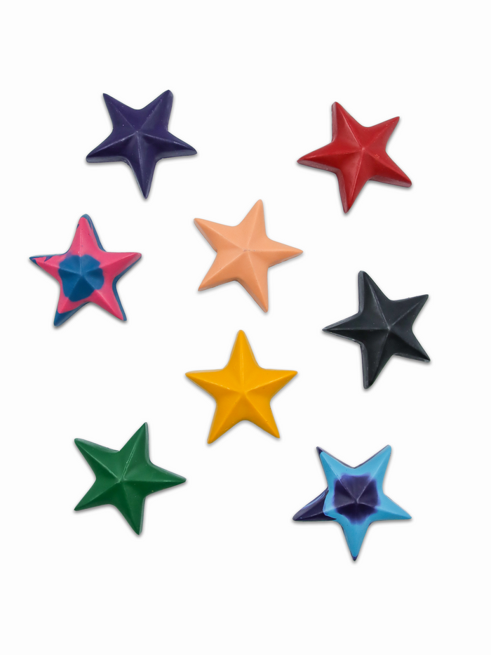 Eco Stars Recycled Crayon Set