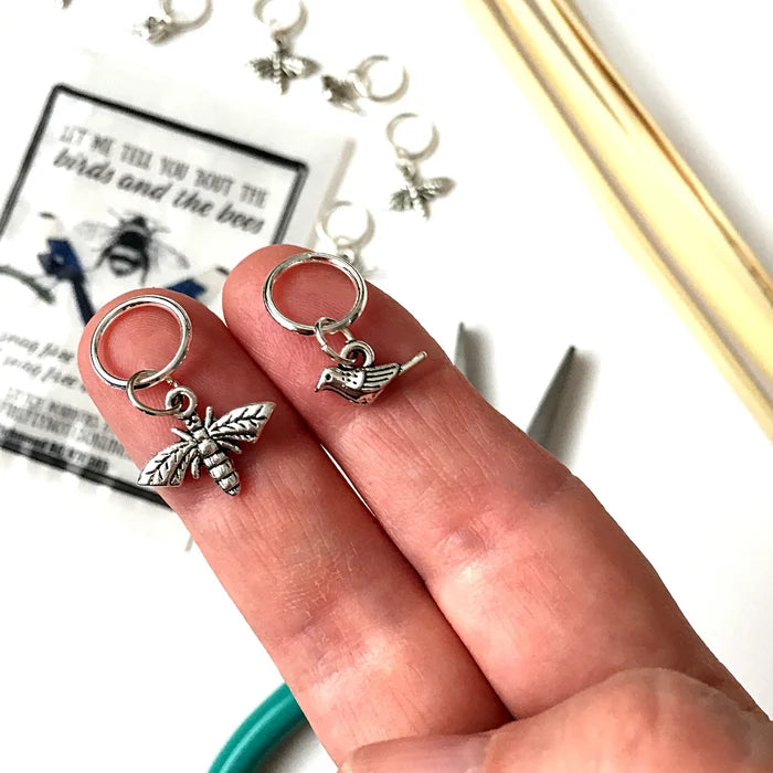 Firefly Notes - Birds & Bees Stitch Marker Pack