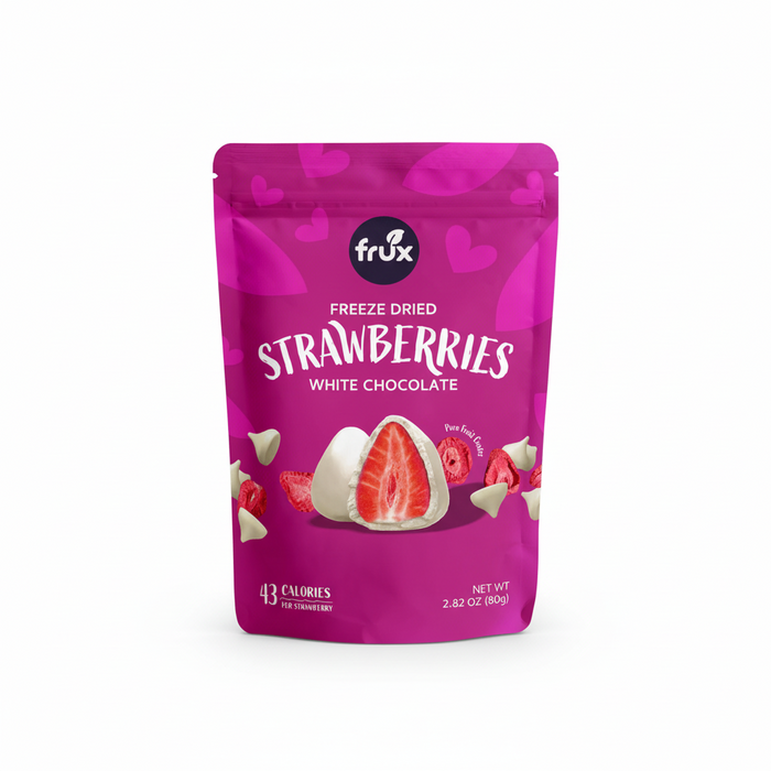 Frux: Chocolate Covered Freeze-Dried Strawberries