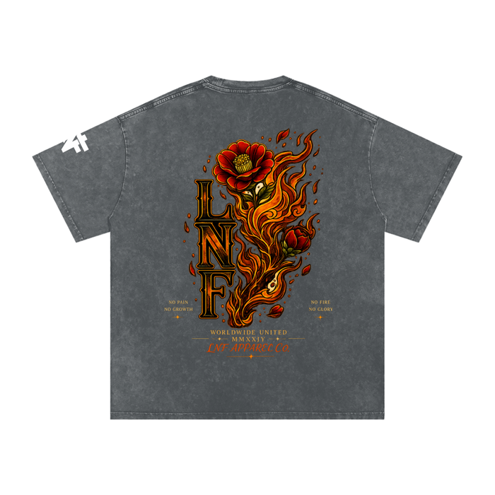 Fuego snow washed Oversized T