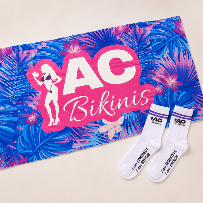 Gift Bundle Angel Competition BikinisThe best NPC Competition Suits for the Bikini Division, Fit Model Division Suits, and bodybuilding suits.