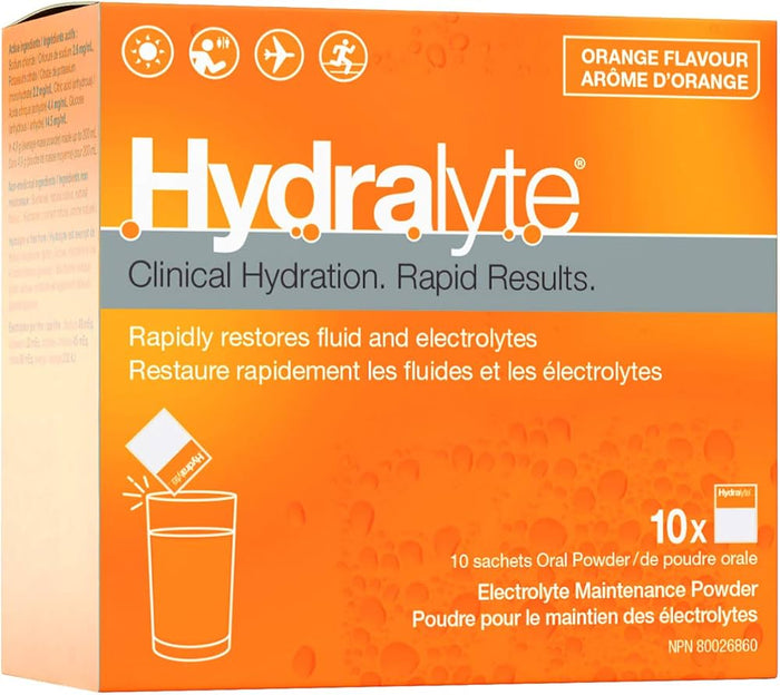 Hydralyte: Electrolyte Powder 10x4.9g