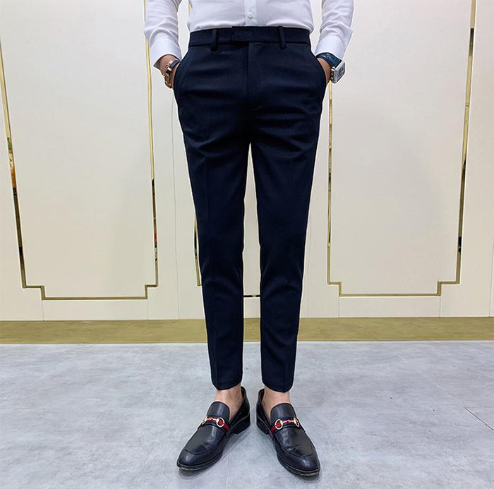Italian Vega Royal Navy Trouser Slim Fit | ITALIAN VEGA®