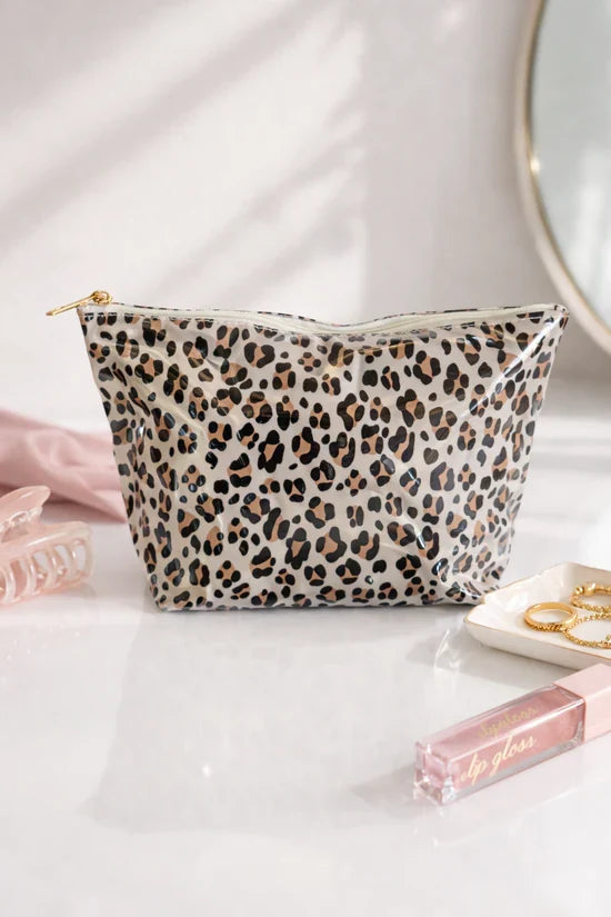 Leopard Obsessed Waterproof Toiletry Bag