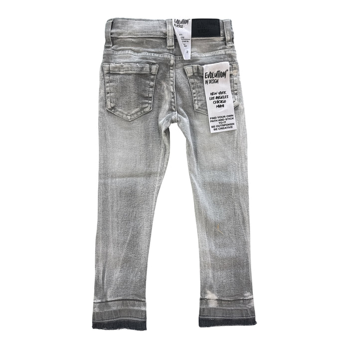 Little Kids EVOLUTION Mended Slim Denim Jeans