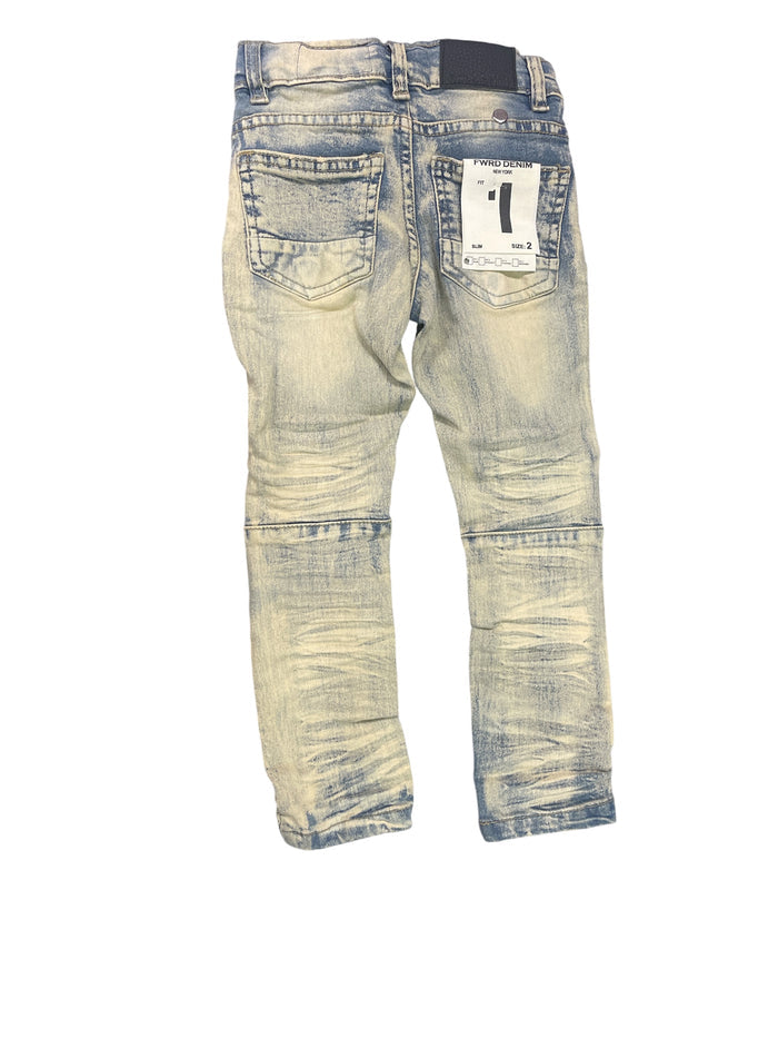 Little Kids FWRD Washed Up Denim Jeans