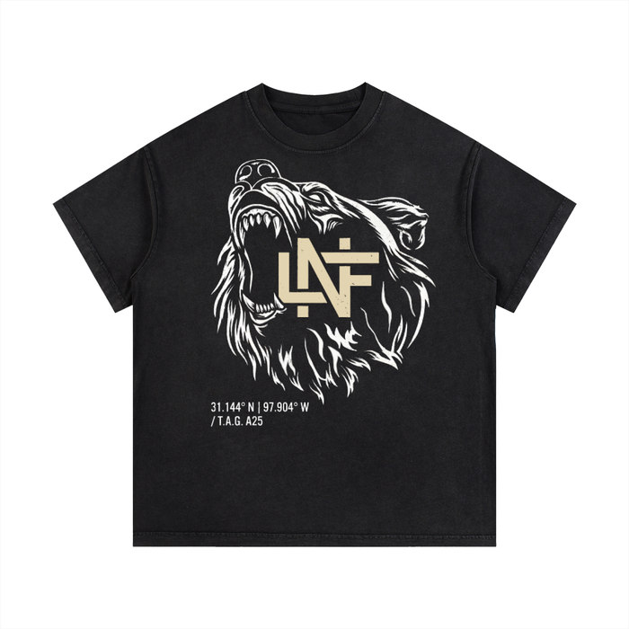 LNF BEAR Vintage Wash Cotton T-Shirt