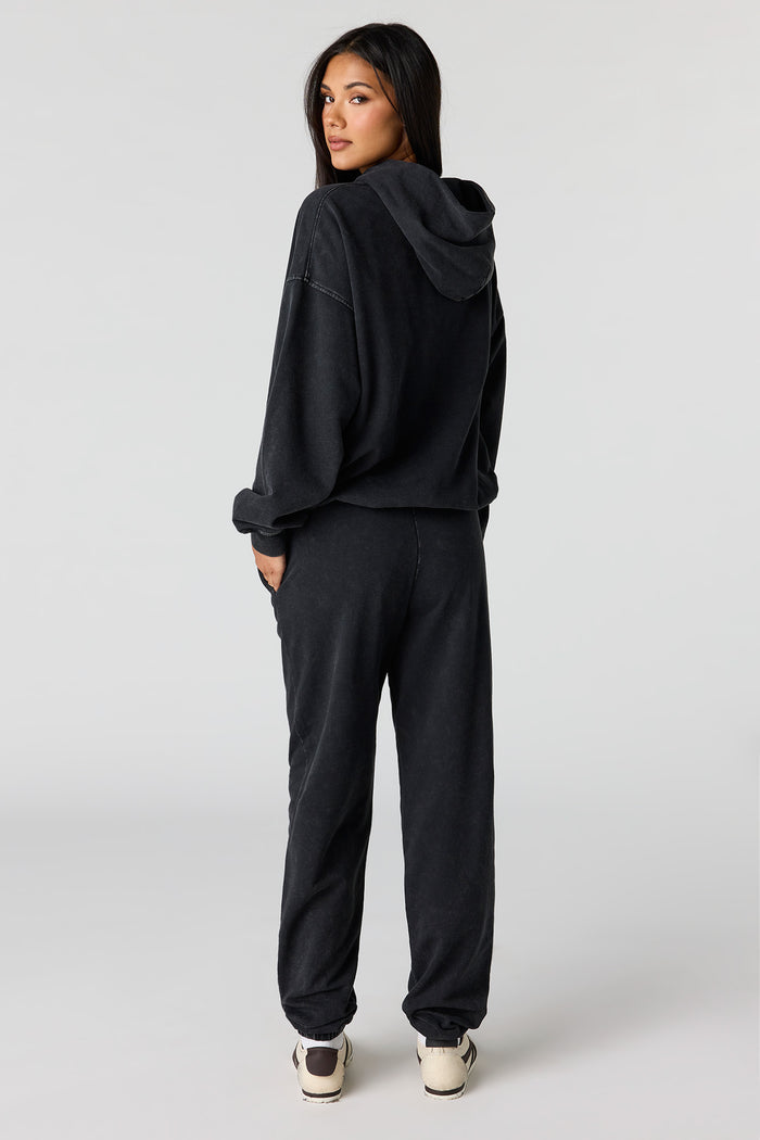 Luxe Fleece Washed Low Rise Jogger