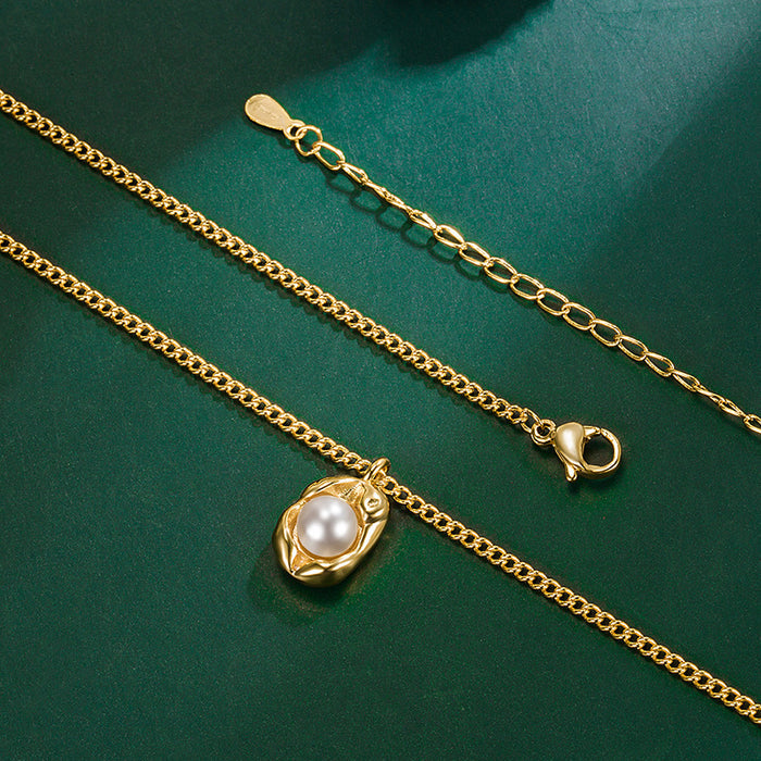 N2503 - Pearl shell necklace