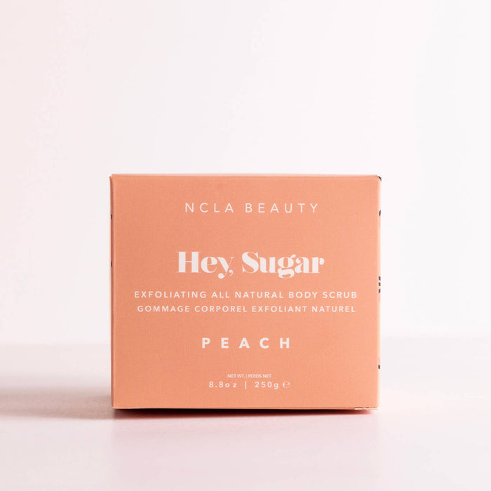 NCLA Body Scrub 8.5oz-Peach