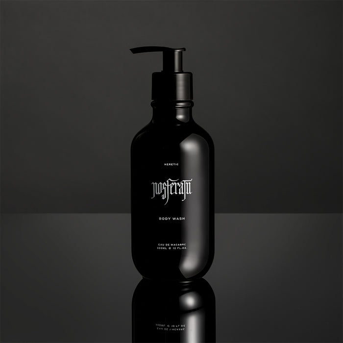 Nosferatu Body Wash with dark background