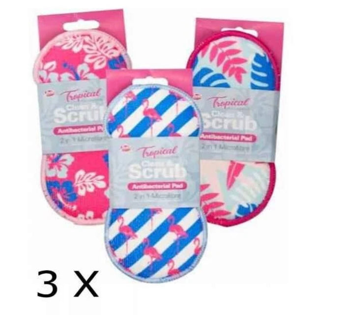 Pack of 3 Clean & Scrub Pads