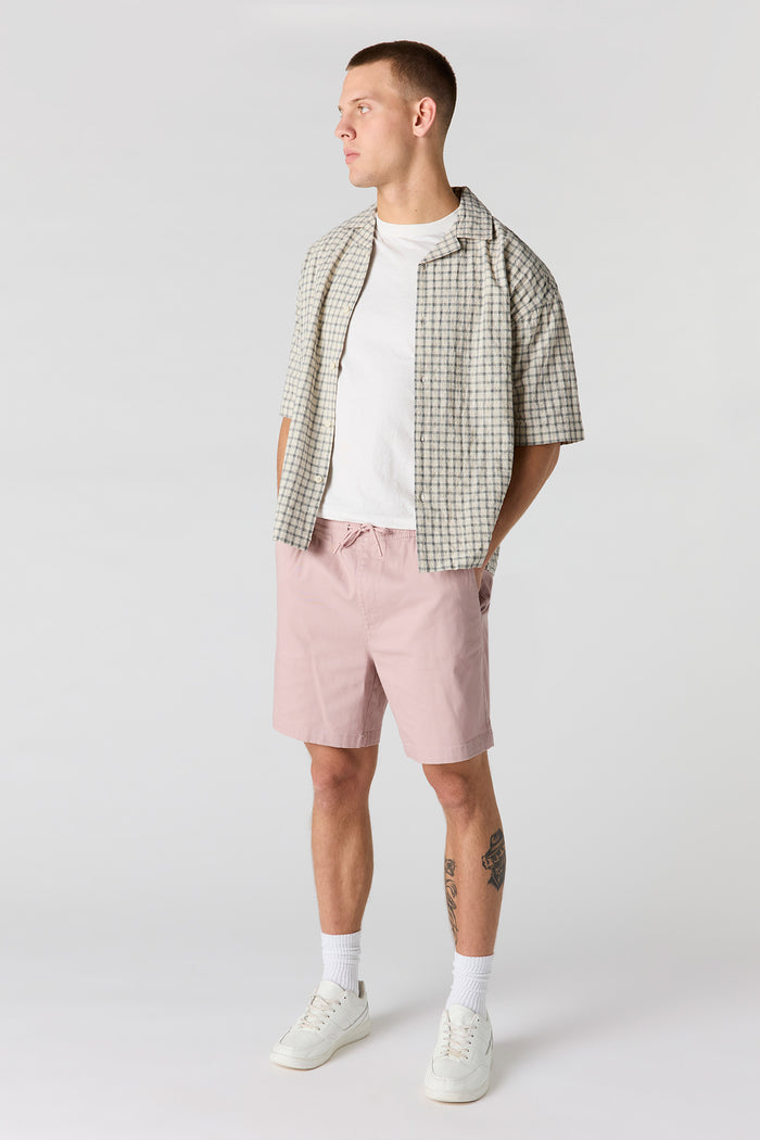 Plaid Button-Up Top