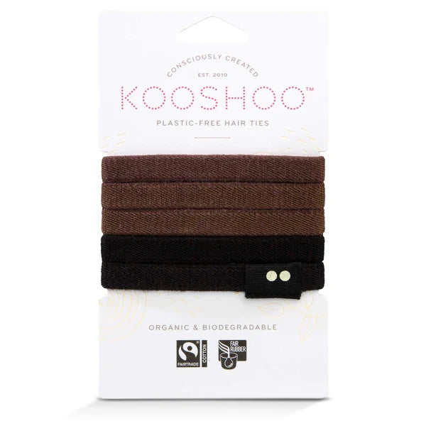 Plastic Free Hair Ties FLAT
