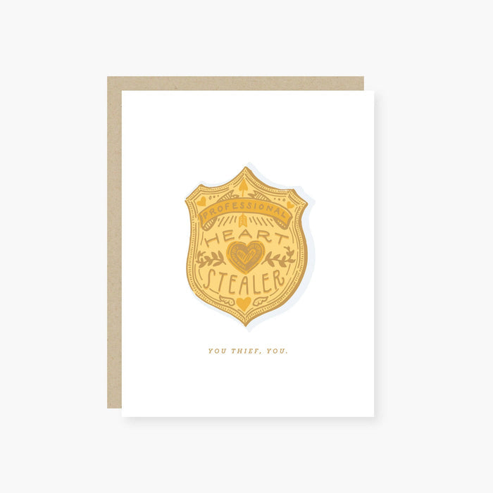 Professional Heart Stealer Love Card