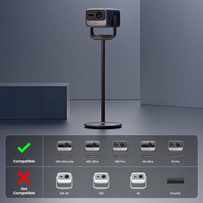 JMGO ceiling mount compatible with N1S ultimate N1S Ultra N1S Pro N1 Ultra N1 Pro, designed for secure and adjustable installation