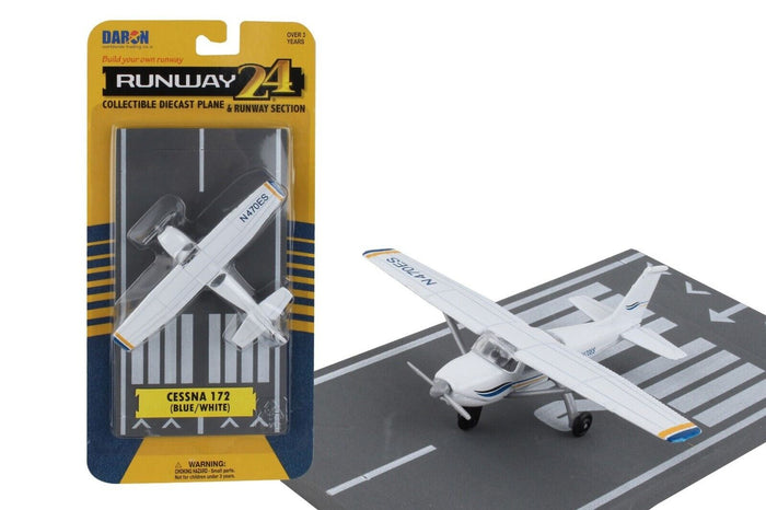 Runway 24 Cessna 172 w/ Runway