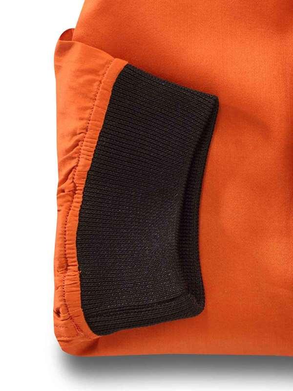 Stefano Orange Solid Full Sleeve Single Cuff Slim Fit Party Wear Blended Shirt