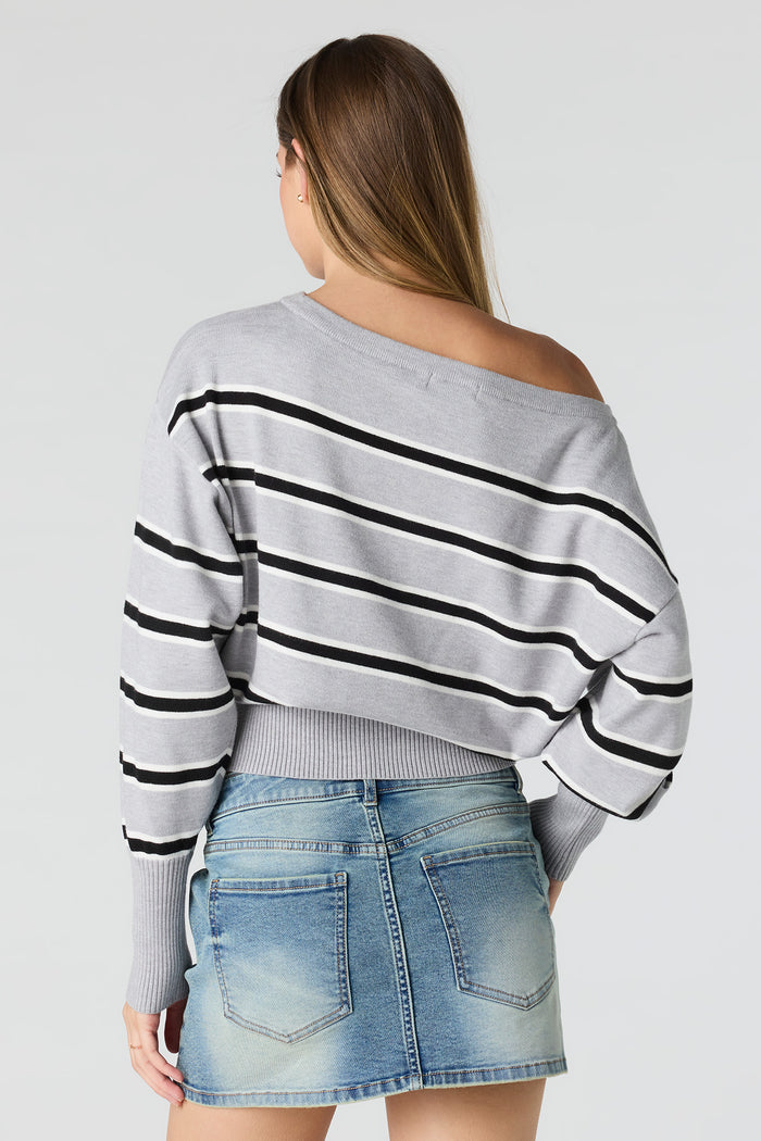Striped Dolman Sweater