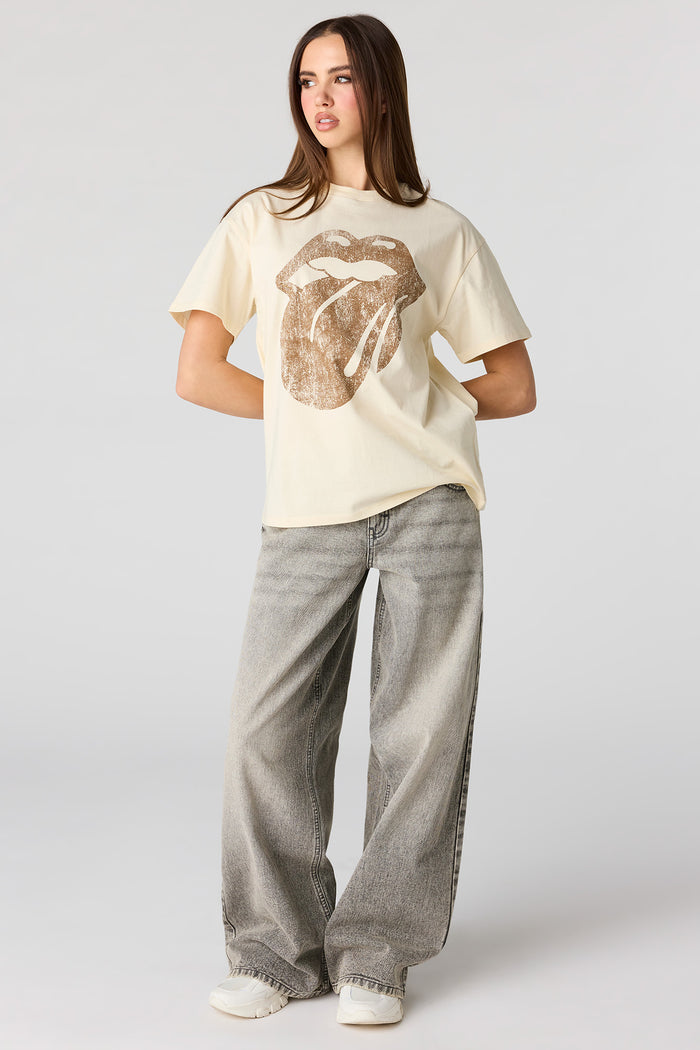 The Rolling Stones Graphic Boyfriend T-Shirt