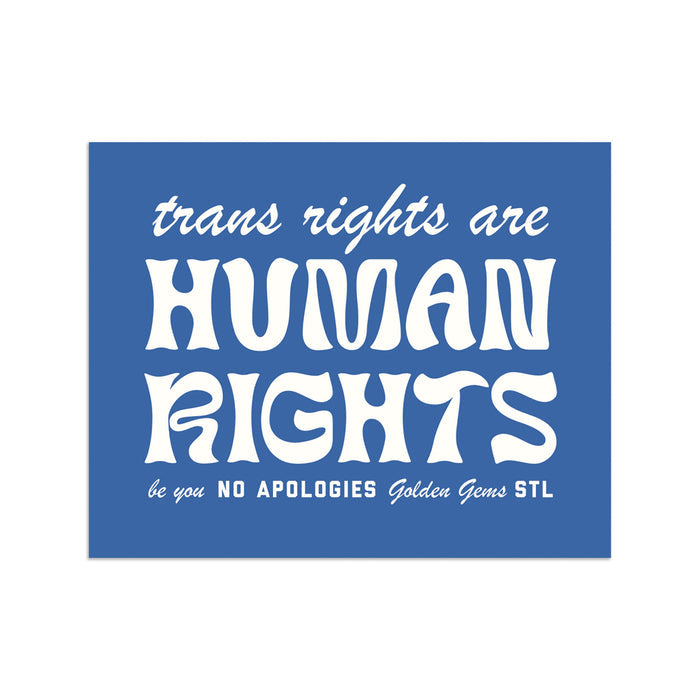 Trans Rights are Human Rights Sticker