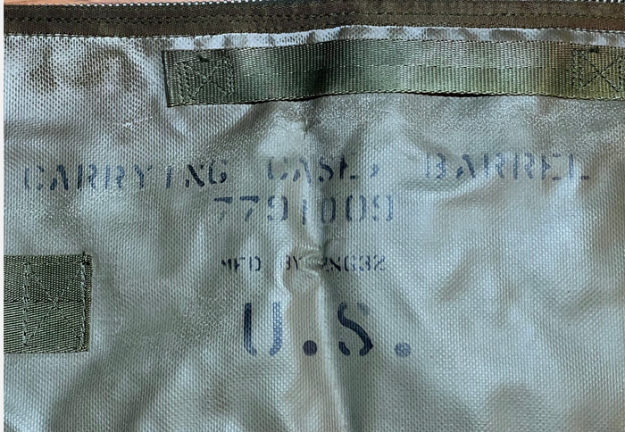 USGI Machinegun Spare Barrel Bag Olive Drab 1005-00-791-5420