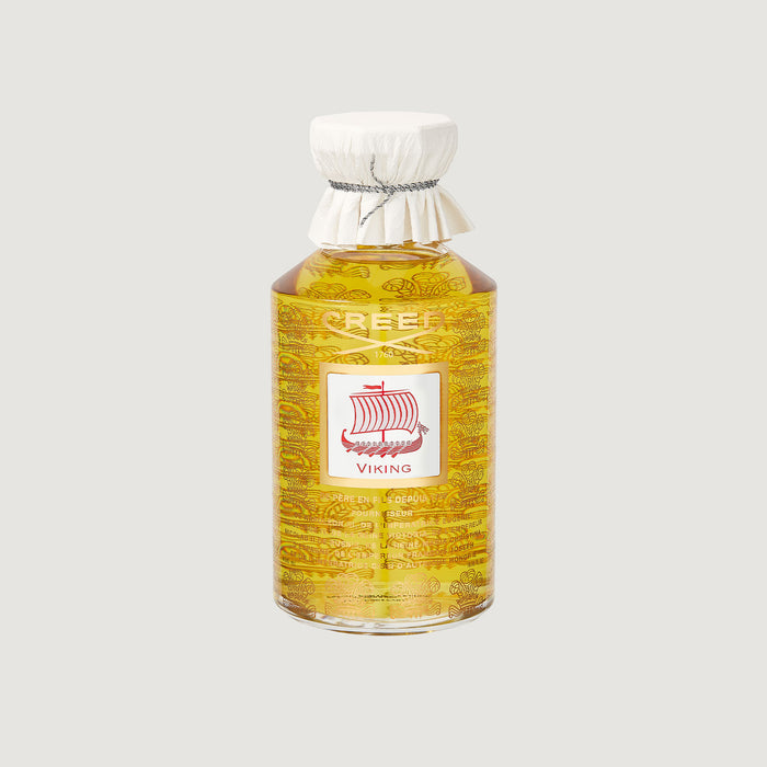 Creed Viking 490ml Large Flacon - Amber Glass with White Linen Cap & Heritage Engraving | Creed Fragrances