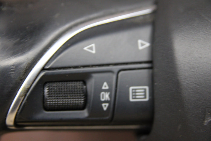 11-18 Audi A8 S8 D4 Leather Heated Steering Wheel 4H0 419 091A E OEM Set 159k