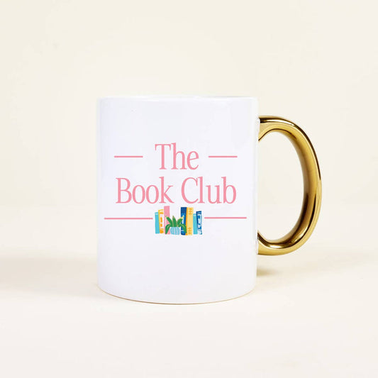 11oz Cozy Cute Ceramic Mug–The Book Club