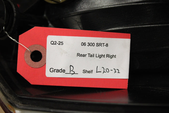 2005-2007 Chrysler 300 SRT8 Rear Right Passenger RH Side Tail Light Assembly OEM