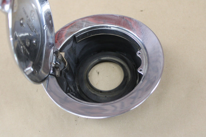 2011-2023 Dodge Challenger SRT SRT8 Fuel Fill Filler Door Chrome Gas Cap Lid OEM