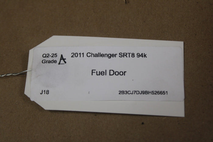2011-2023 Dodge Challenger SRT SRT8 Fuel Fill Filler Door Chrome Gas Cap Lid OEM