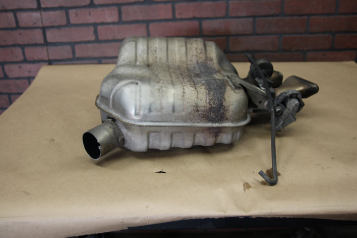 2013-2018 Audi A8 S8 4.0L Right Exhaust Muffler W/ Hanger OEM 4H0 253 612 Q 159k