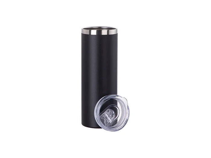 20oz/600ml Powder Coated Stainless Steel Mug(Black)