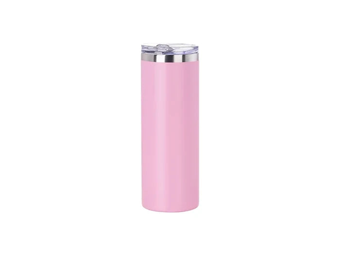 20oz/600ml Powder Coated Stainless Steel Mug(Pink)