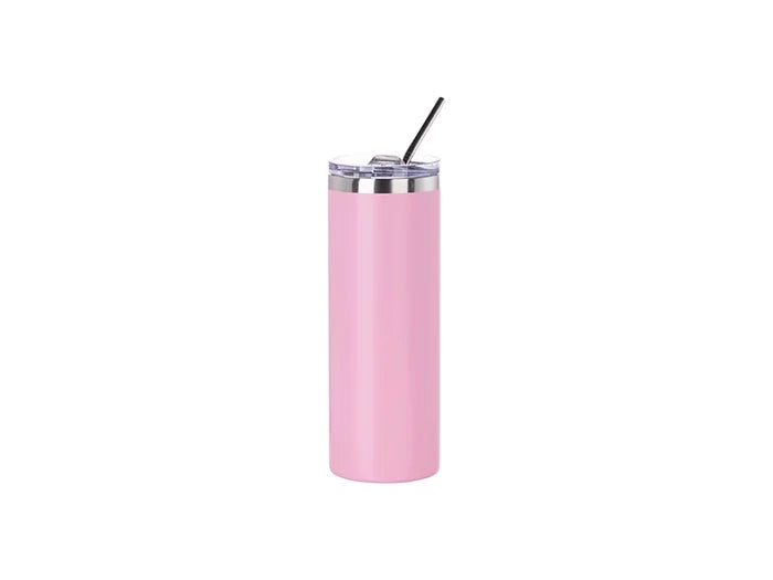 20oz/600ml Powder Coated Stainless Steel Mug(Pink)