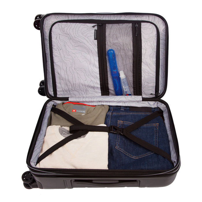 22" Glacier Pc/Abs Hardside Spinner-Carbon-6