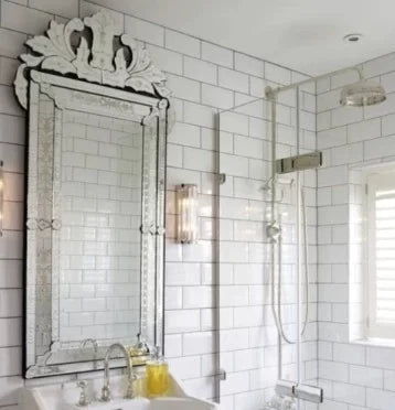 Accent Venetian Wall Mirror For Wash Basin
