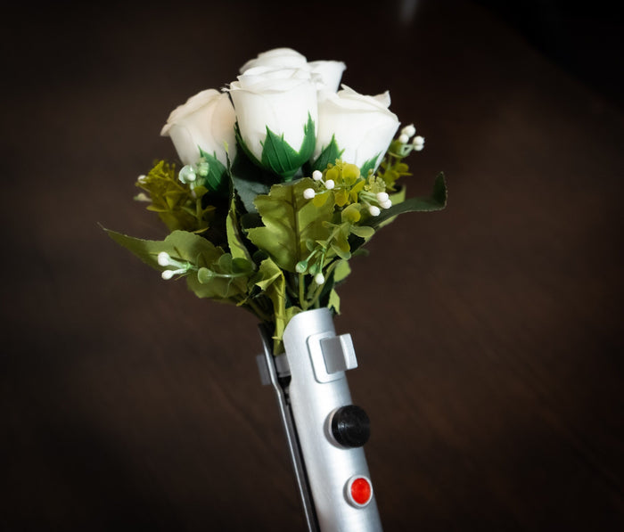 Star Wars Inspired Bridal Bouquet Holder Ahsoka Tano | star wars wedding - 3DPrintProps